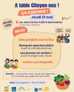 A Table Citoyen.nes ! - Banquet et actions avec les jeunes