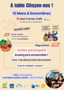 A Table Citoyen.nes ! - Les jeudis de l'alimentation à Sommières