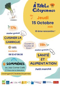 A table citoyennes : santé et alimentation