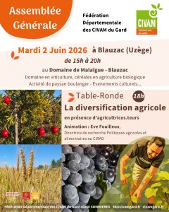 Assemblée Générale FD CIVAM du Gard