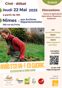 Ciné - débat "Anaïs s'en va-t-en guerre"