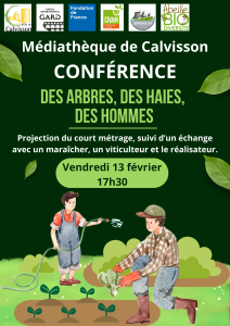 Conférence : Des arbres, des haies, des hommes