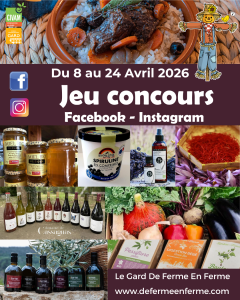 Jeux concours paniers et assiettes de la ferme